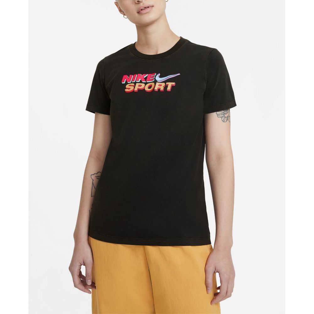 Nike Womens Sportswear Cotton Logo T-Shirt Size X-Small
